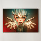Surreal Portrait – Surreal Dreamlike Figure Wall Art 036
