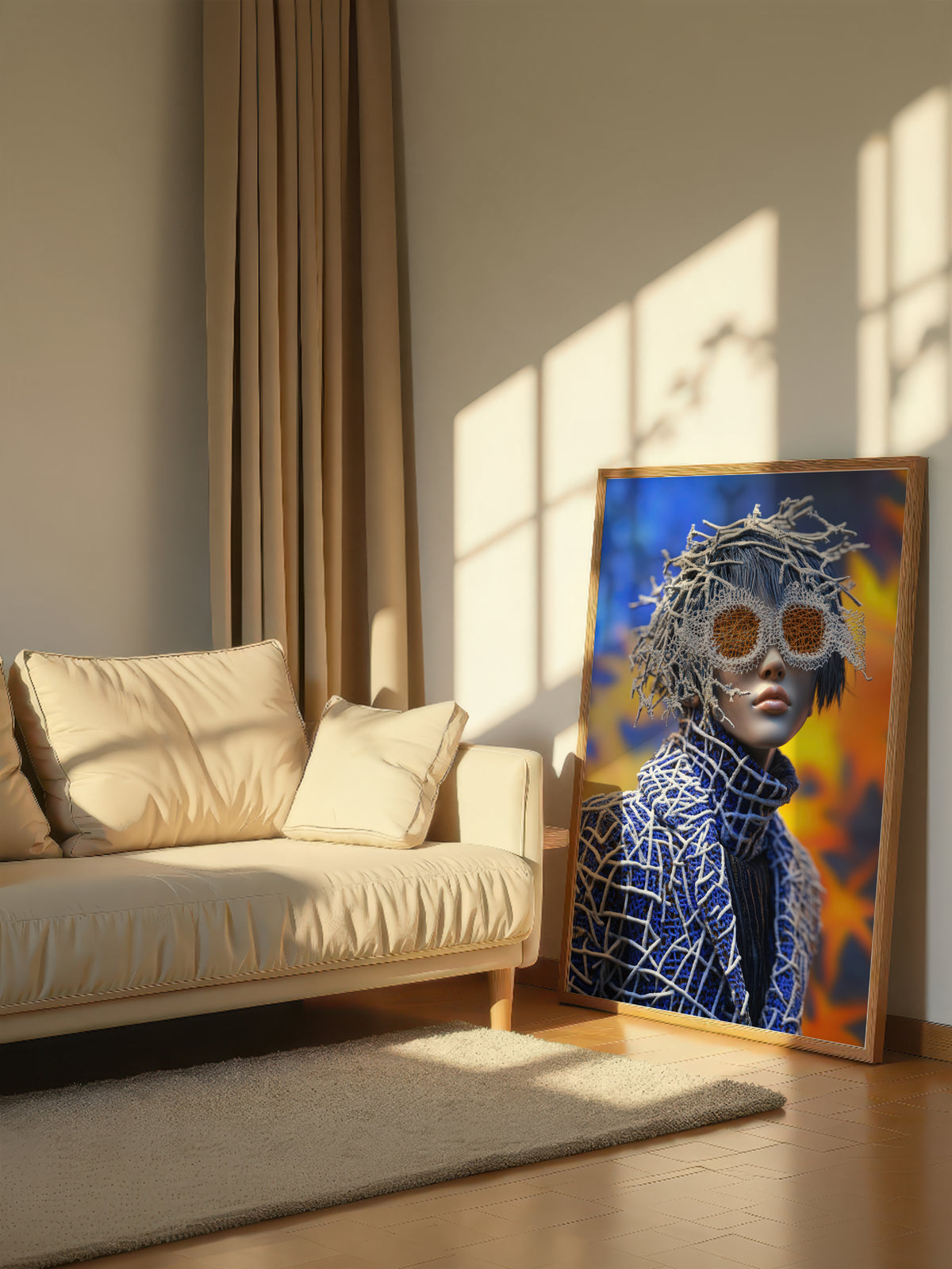 Woven Fashion Portrait 331