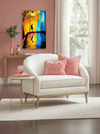 Urban Reflection – Surreal City Mirror Wall Art 338