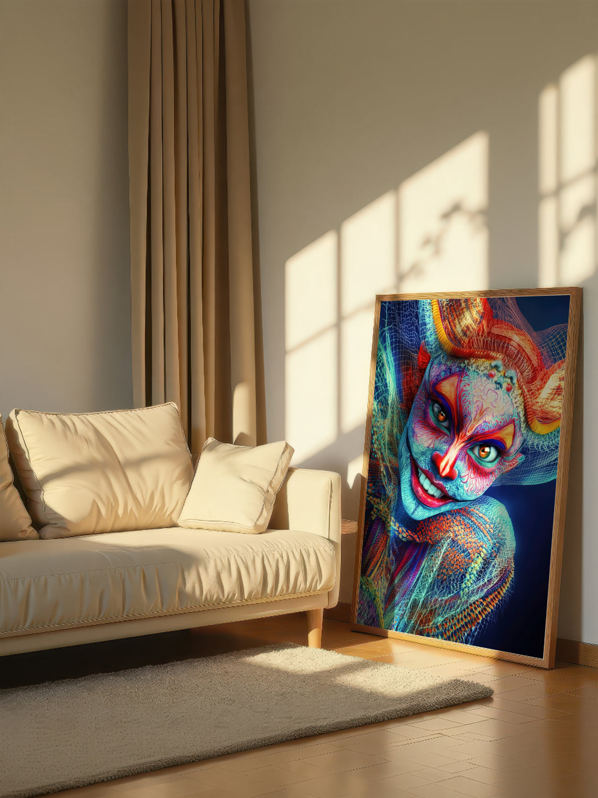 Psychedelic Art Trickster 349