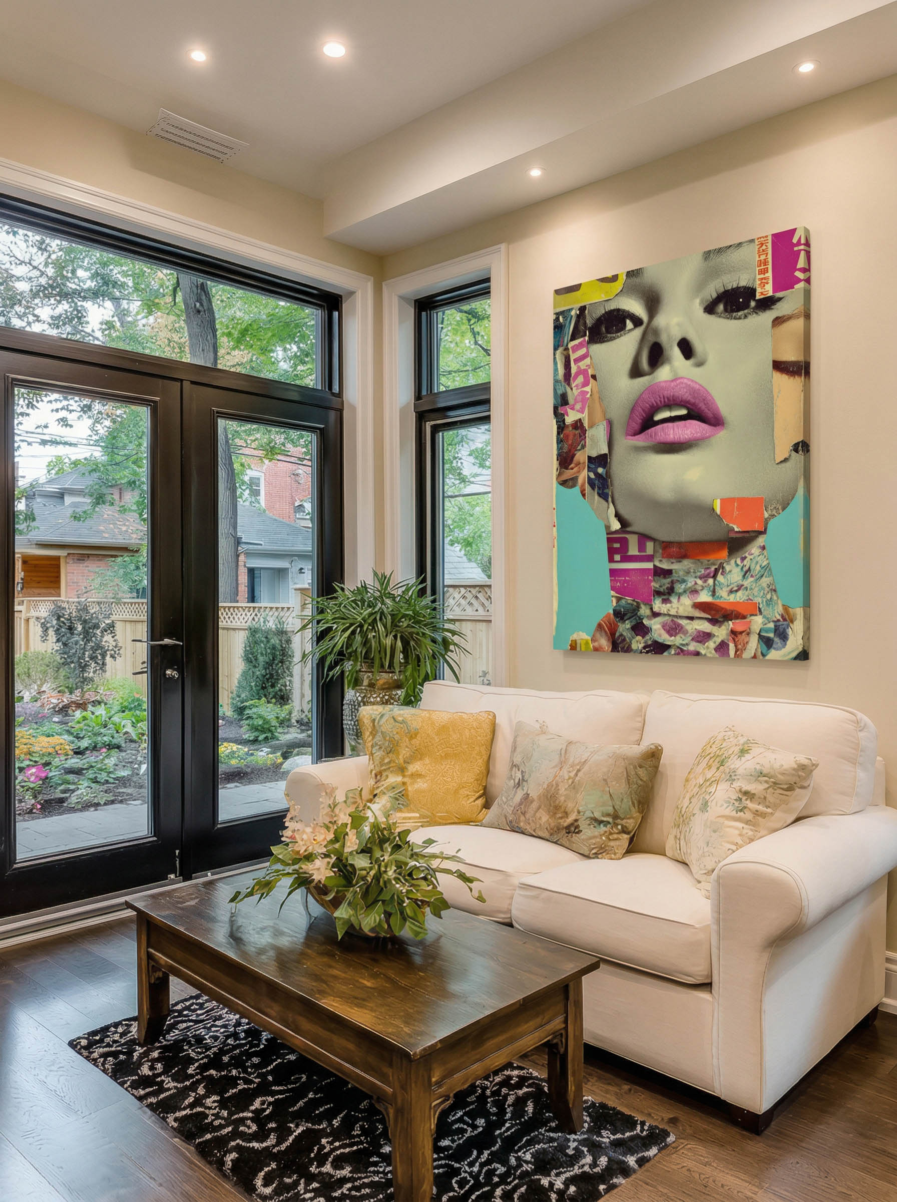 Pop Art Collage – Surreal Mixed Media Pop Wall Art 357