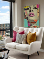 Pop Art Collage – Surreal Mixed Media Pop Wall Art 357