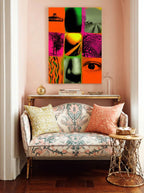Modern Graphic Montage – Surreal Layered Visual Wall Art 361