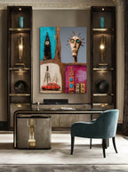 Urban Stories – Surreal City Narrative Wall Art 368