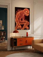 Psychedelic Graphic Art – Surreal Vivid Pattern Wall Art 373