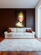 Futuristic Portrait – Surreal Sci-Fi Figure Wall Art 381