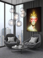 Futuristic Portrait – Surreal Sci-Fi Figure Wall Art 381