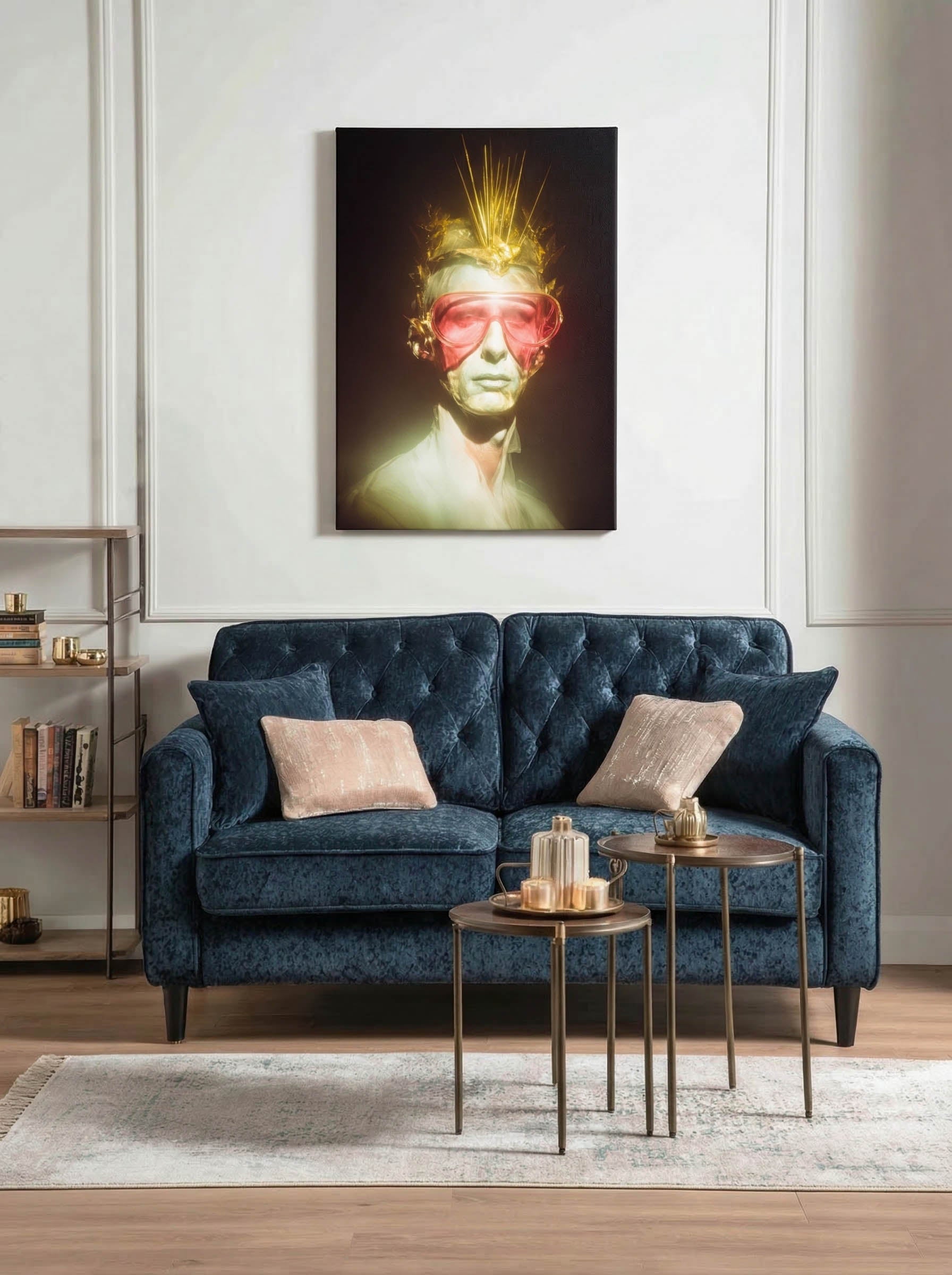 Futuristic Portrait – Surreal Sci-Fi Figure Wall Art 381