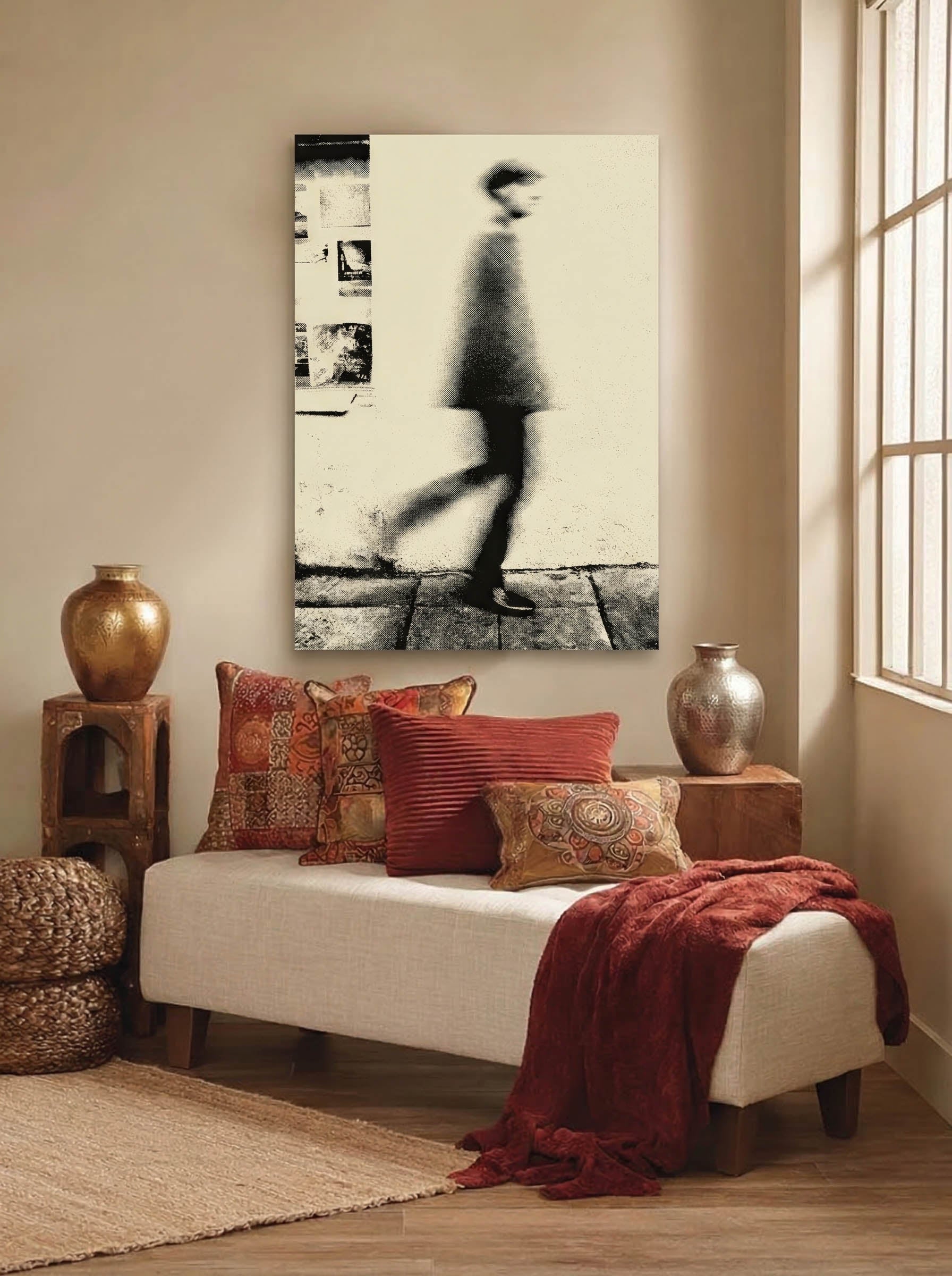 Contemporary Blur – Surreal Motion Abstract Wall Art 399 Secondary image