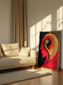 Spiral Abstract Portrait 401