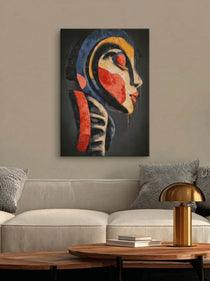 Carved Expressionist Profile 403
