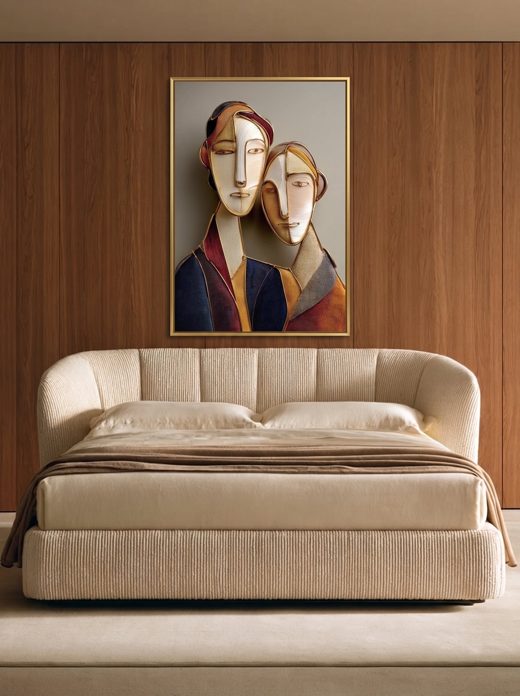 Tender Cubist Portrait 411 Secondary image
