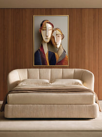 Tender Cubist Portrait 411