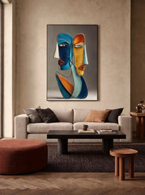 Cubist Wire Sculpture 412