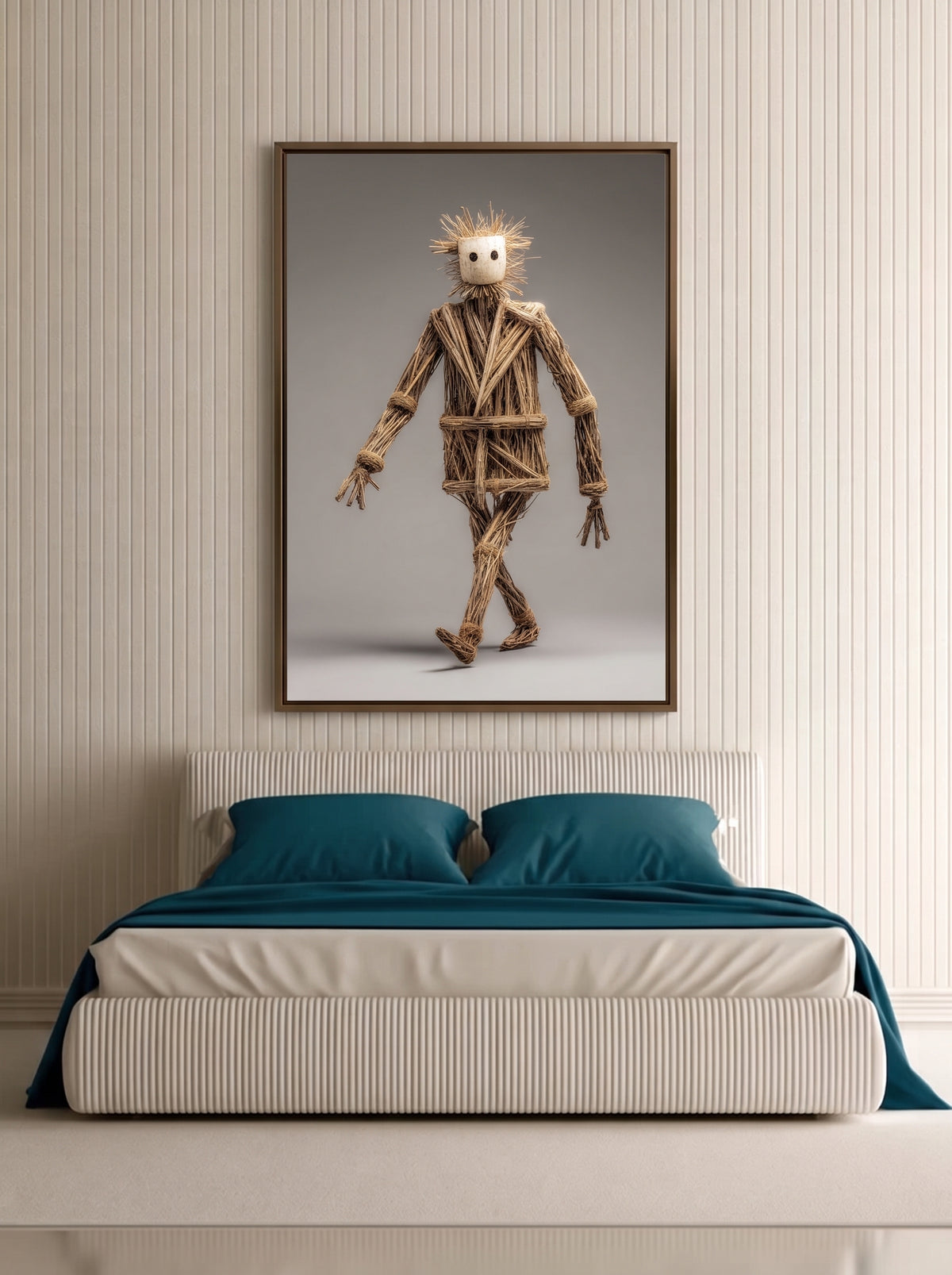 Folk Art Scarecrow 416