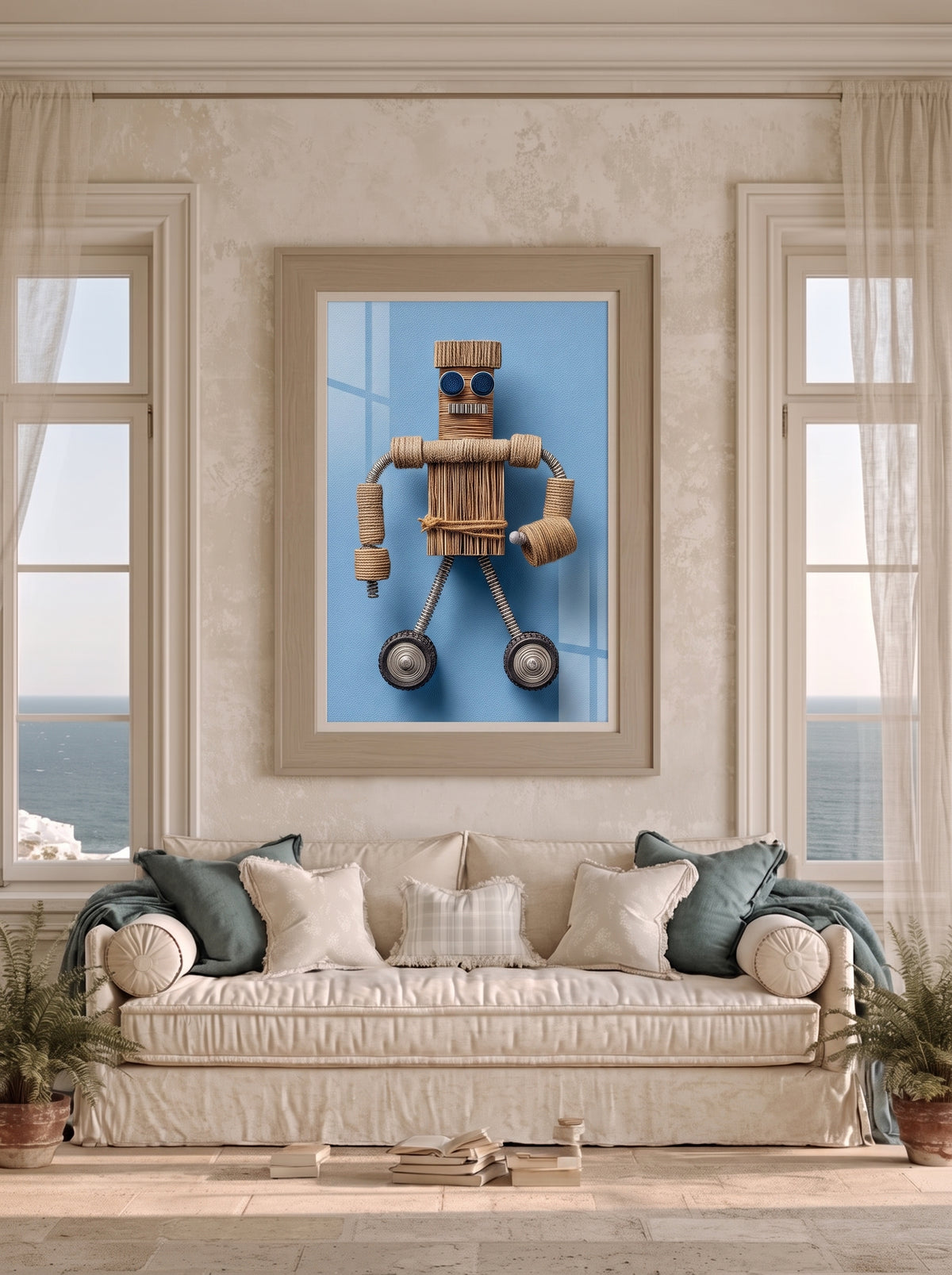 Twine Art Robot 417