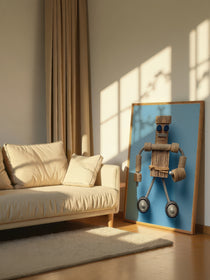Twine Art Robot 417