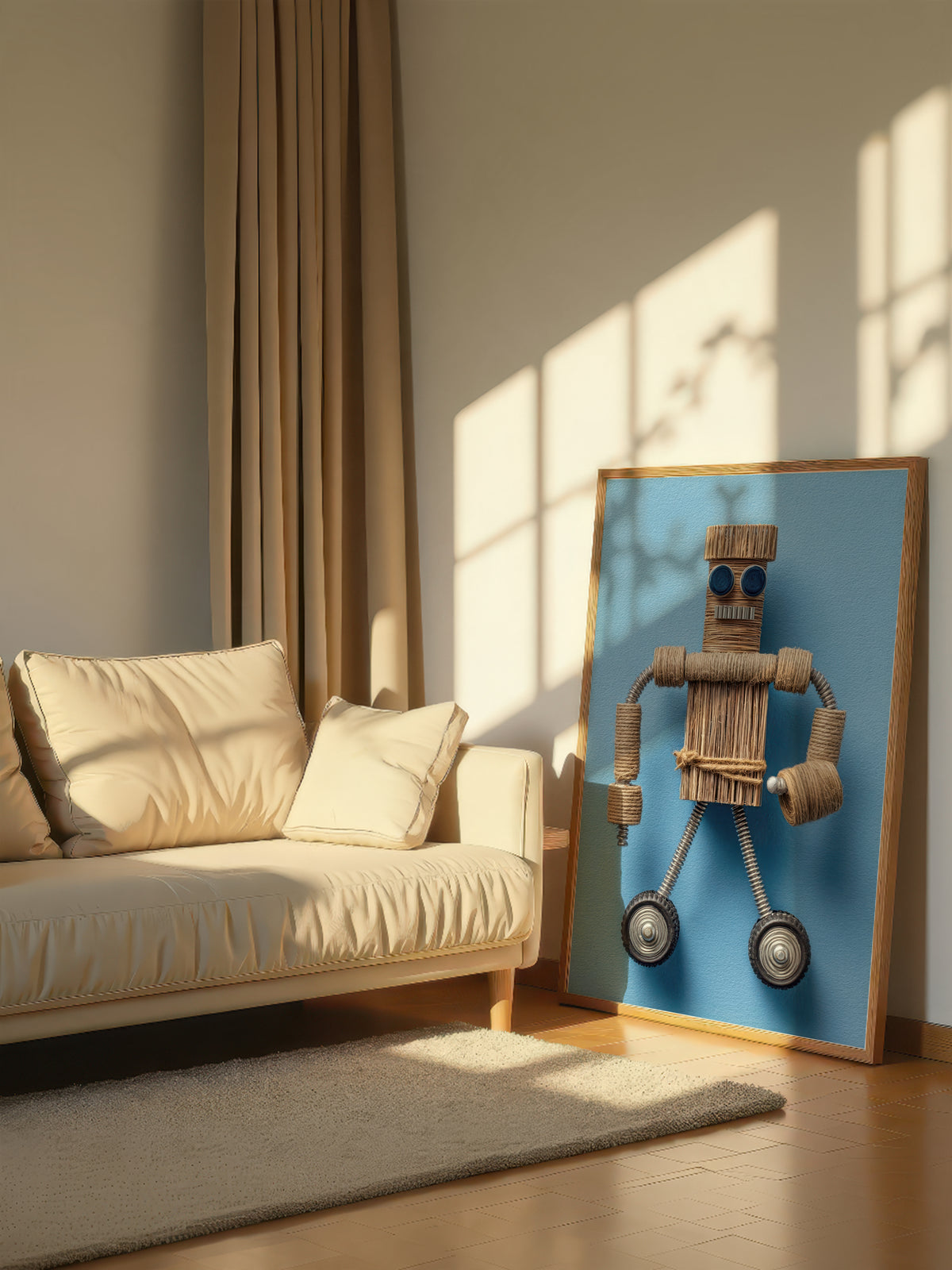 Twine Art Robot 417