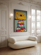 Color Rewind – Surreal Nostalgia Cassette Wall Art 433