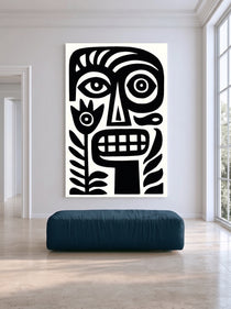 Folk Art Grin 437