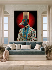 Beaded Couture Portrait 440