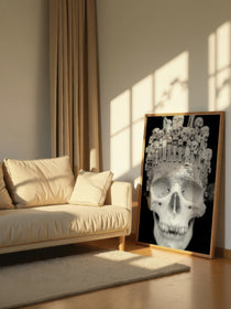 Carved Bone Crown 446