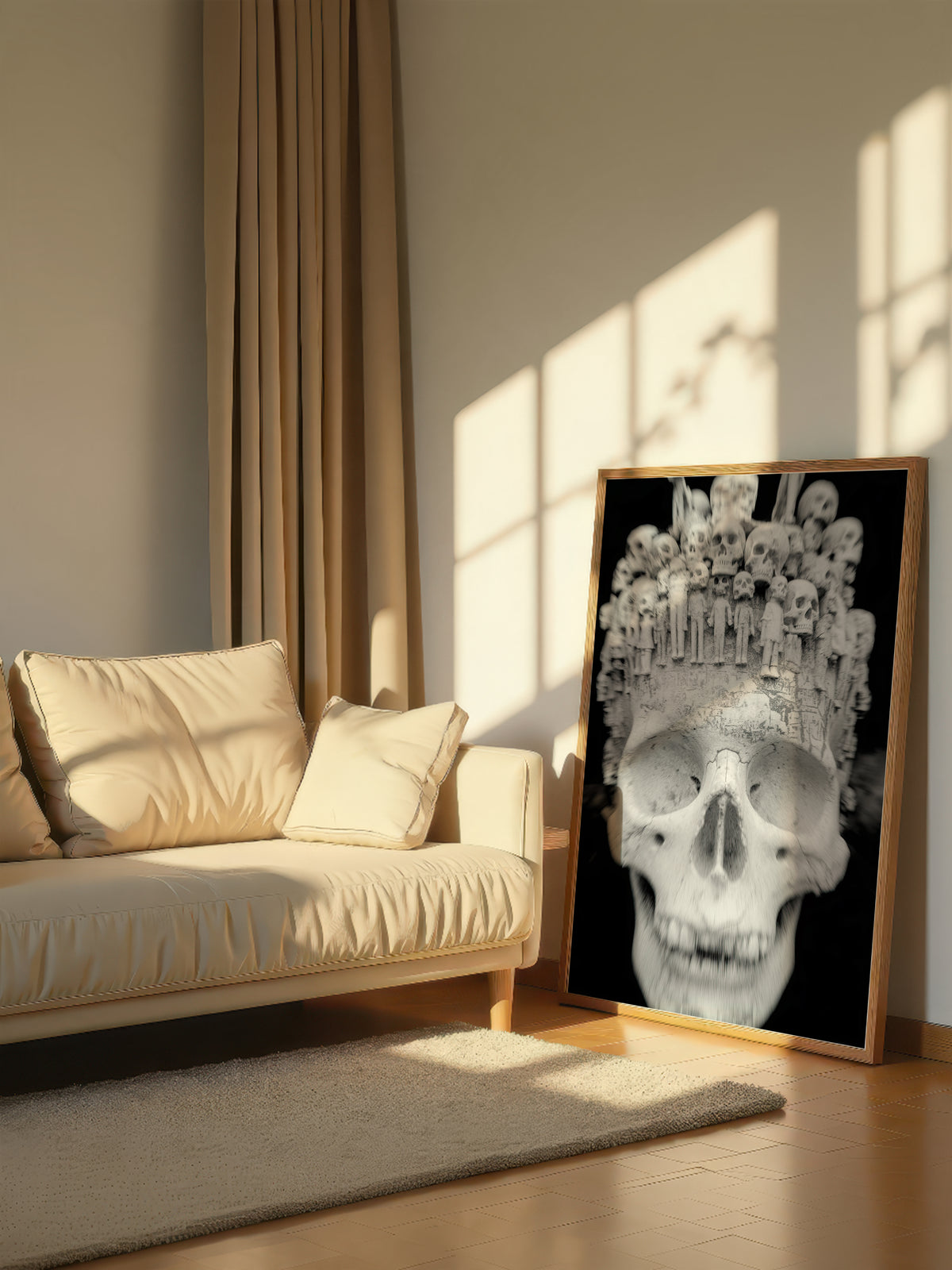 Carved Bone Crown 446