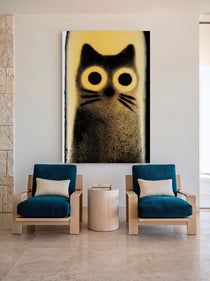 Bottle Art Kitten 450