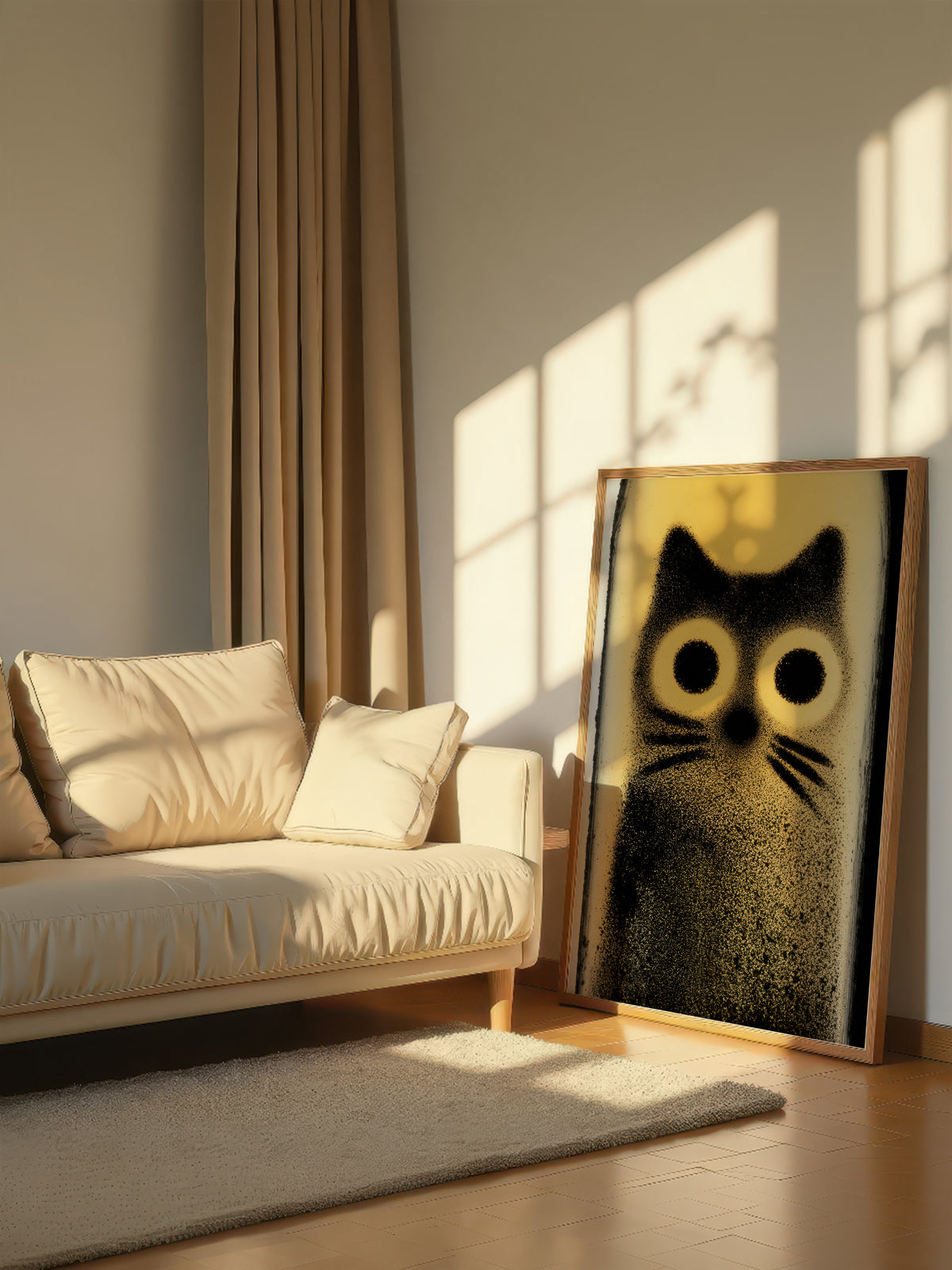 Bottle Art Kitten 450