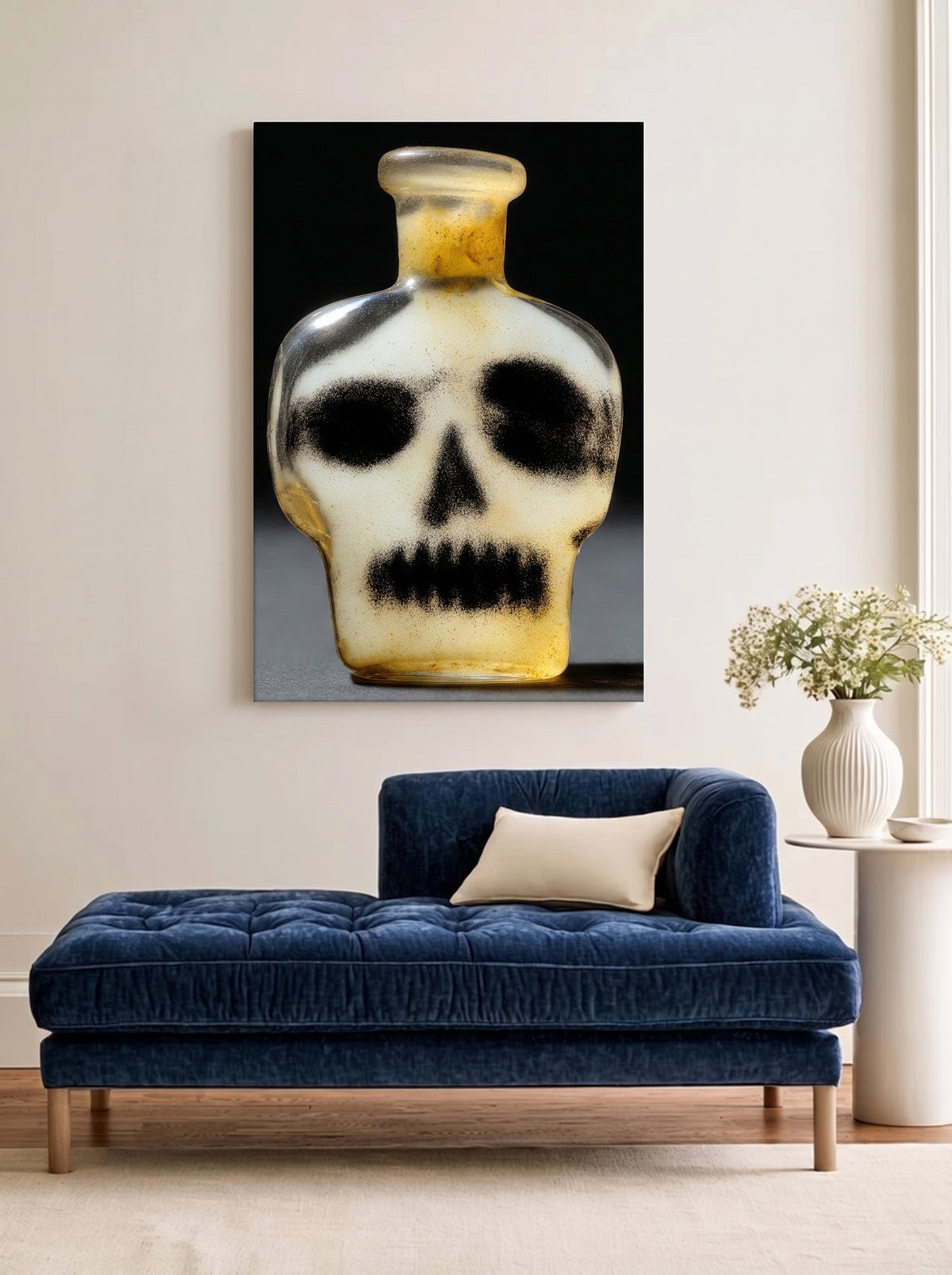 Sand Art Skull 452