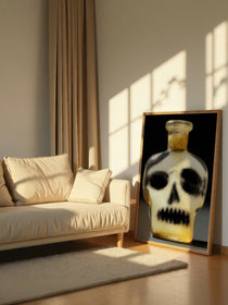 Sand Art Skull 452