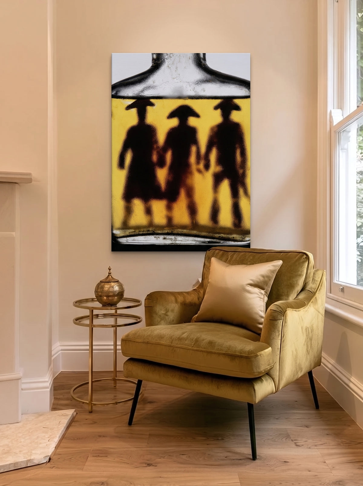Bottle Art Musketeers 454