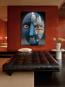 Architectural Surrealism Mask 464