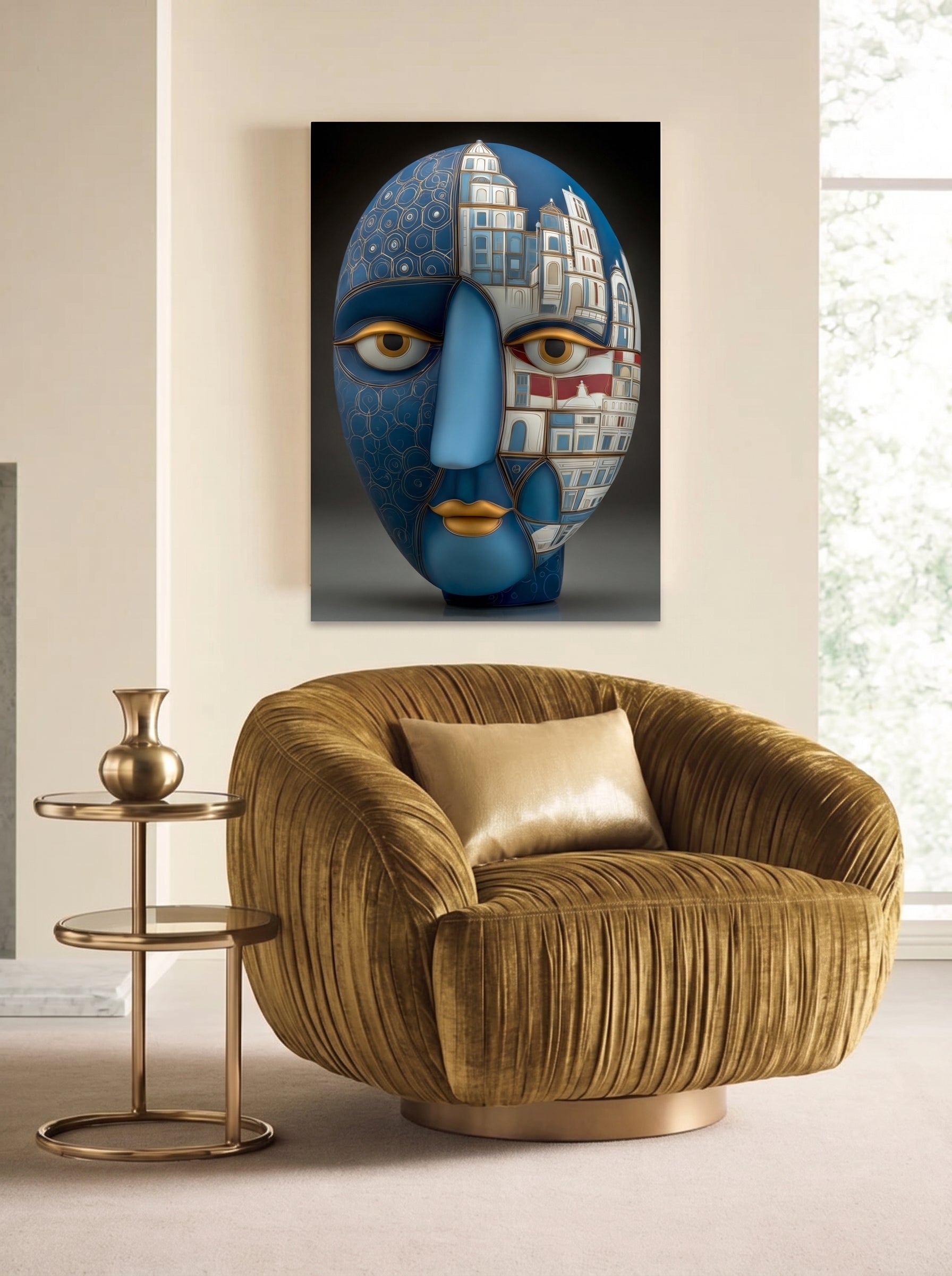 Architectural Surrealism Mask 464 Secondary image
