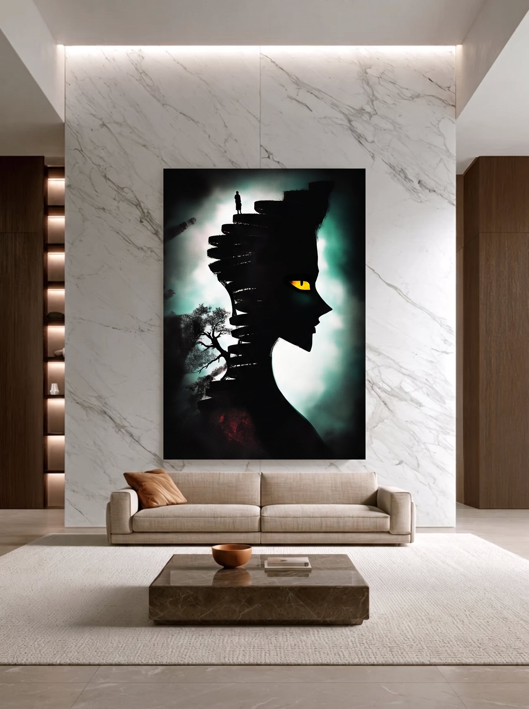Dark Surrealism Staircase 467 Secondary image