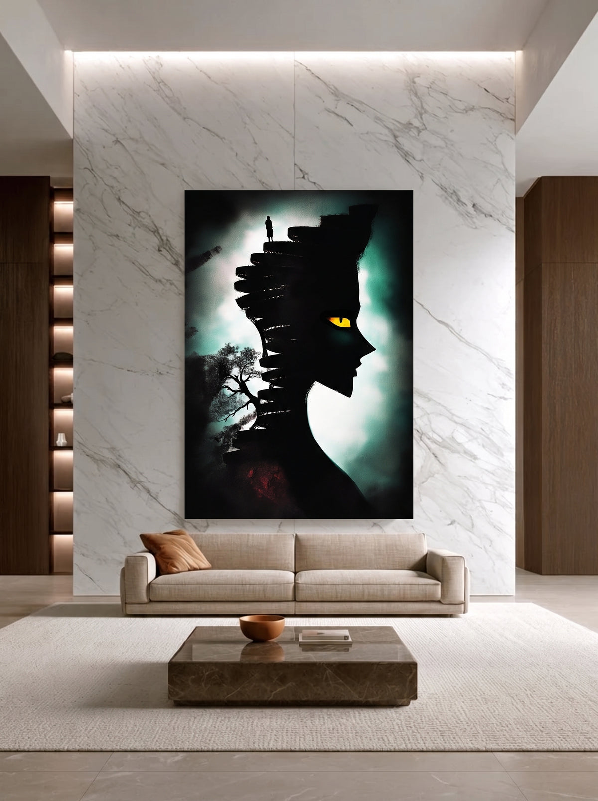 Dark Surrealism Staircase 467