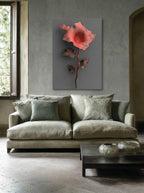 Iron Blossom – Surreal Industrial Botanical Wall Art 470