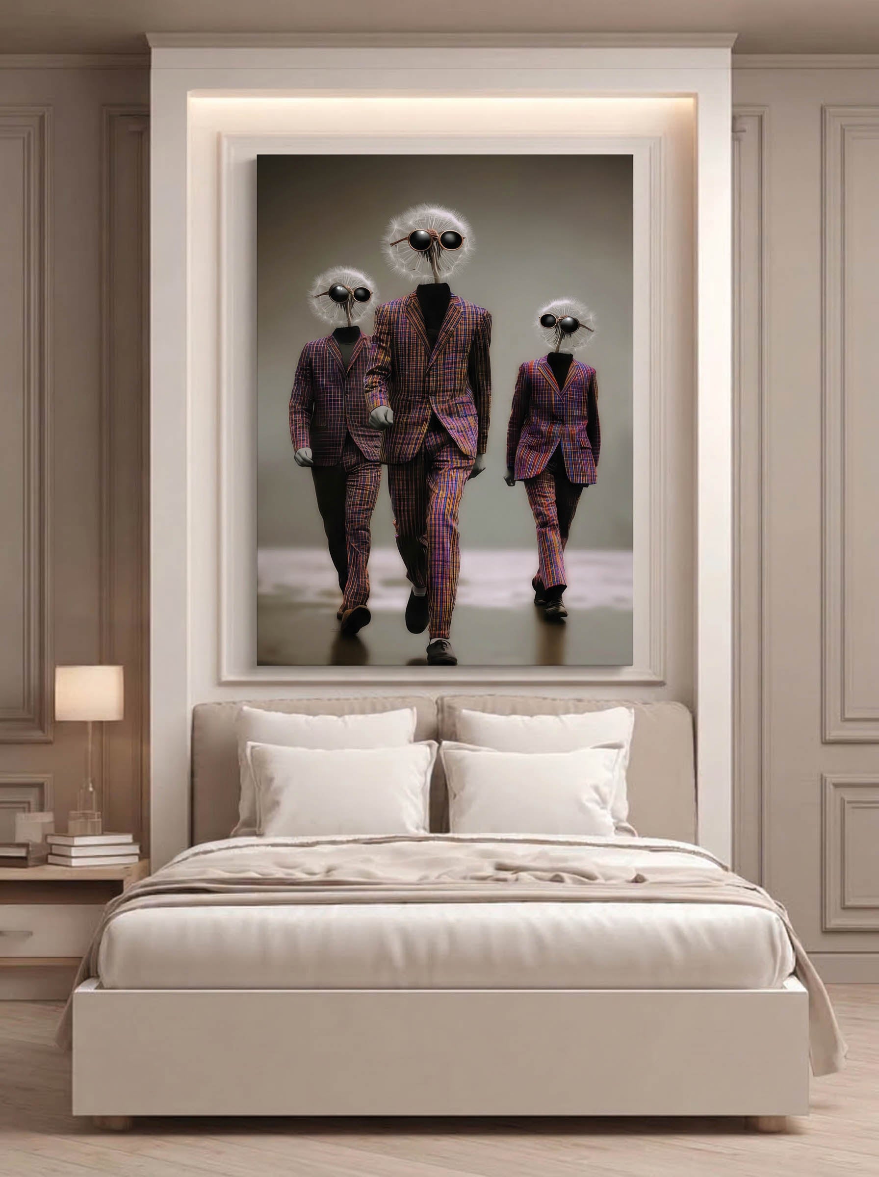 Dandelion Parade – Surreal Psychedelic Fashion Wall Art 471