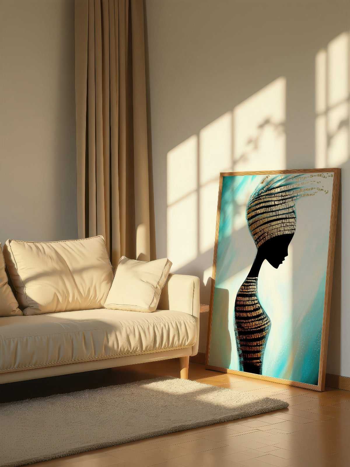 Graceful Silhouette Portrait 473