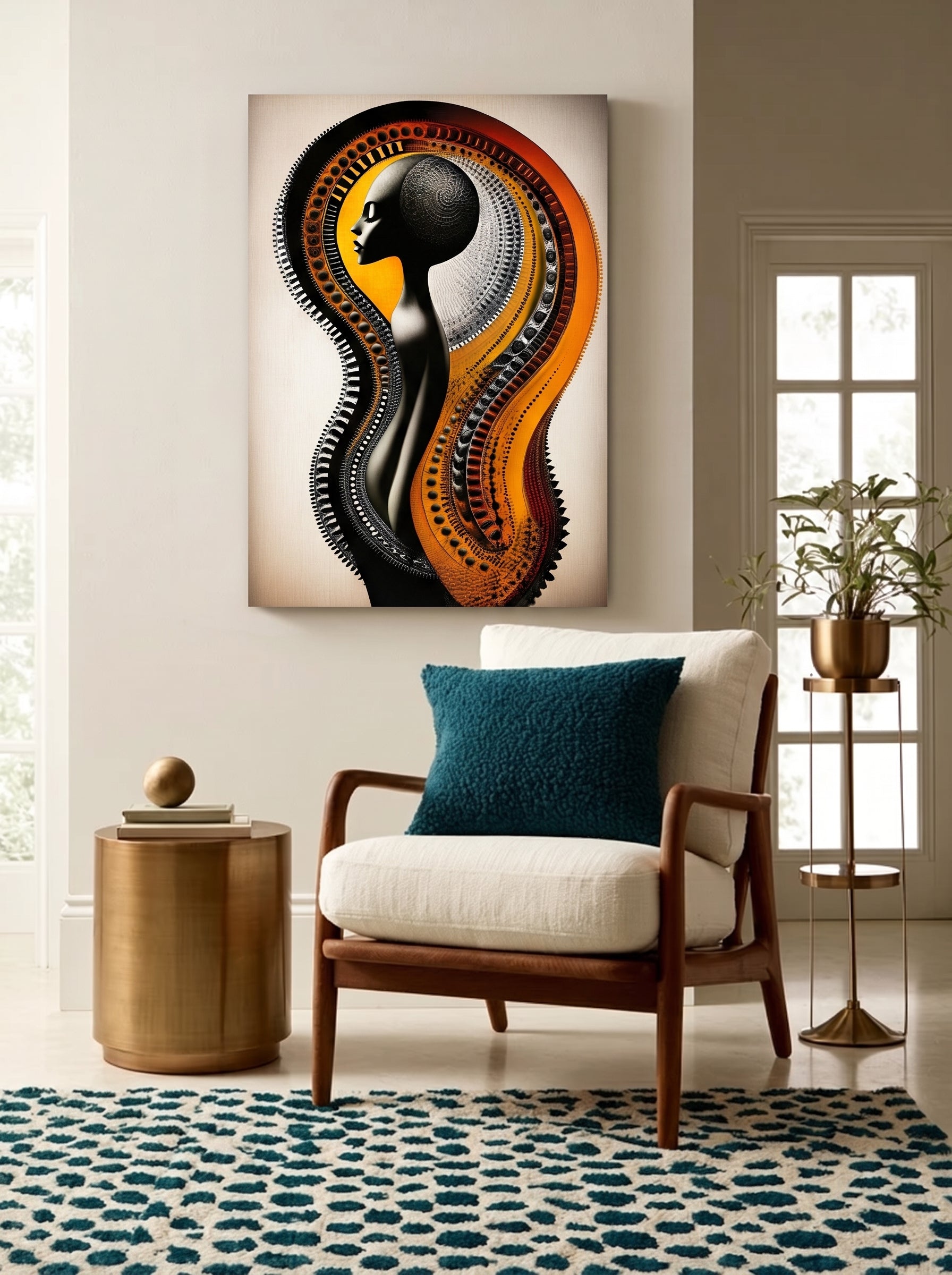 Art Nouveau Silhouette 474 Secondary image