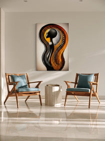Art Nouveau Silhouette 474