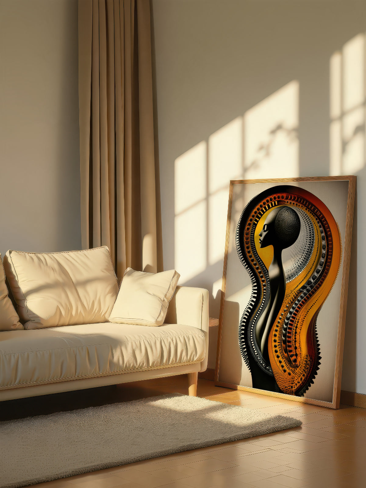 Art Nouveau Silhouette 474