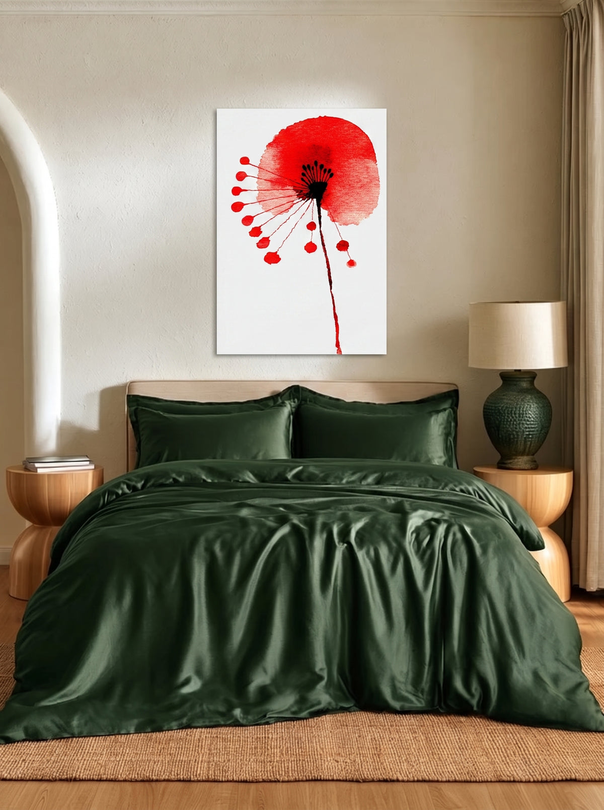 Ink Wash Poppy 477