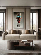 Mechanical Soul – Surreal Industrial Hardware Portrait Wall Art 482
