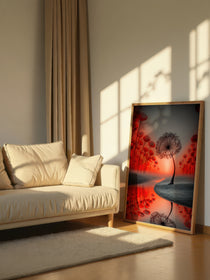 Crimson Fantasy Landscape 485