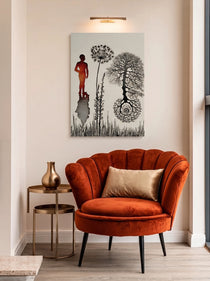 Botanical Surrealism Silhouette 487