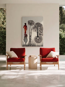 Botanical Surrealism Silhouette 487