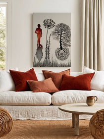 Botanical Surrealism Silhouette 487