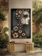 Contemporary Steampunk Silhouette – Surreal Steampunk Wall Art 490