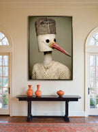 Whimsical Bird Portrait – Surreal Whimsical Wall Art 491